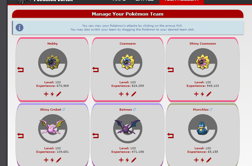 Change Team Filters - Provide Ideas & Feedback - Pokémon Vortex Forums